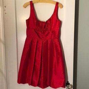 Beautiful red bridesmaid dress